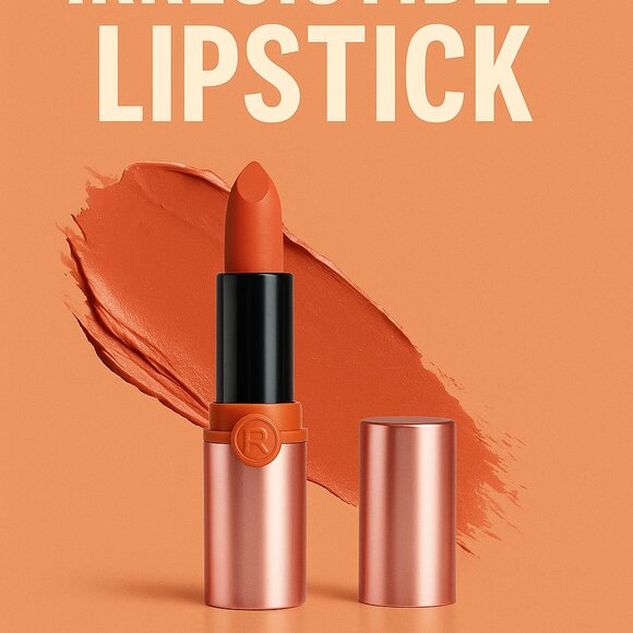 Revolution Powder Matte Lipstick – Spice – Long-Lasting Nude – New & Sealed - Picture 1 of 8